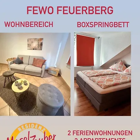 شقة Residenz Moselzauber - Mit Pool Landschaft