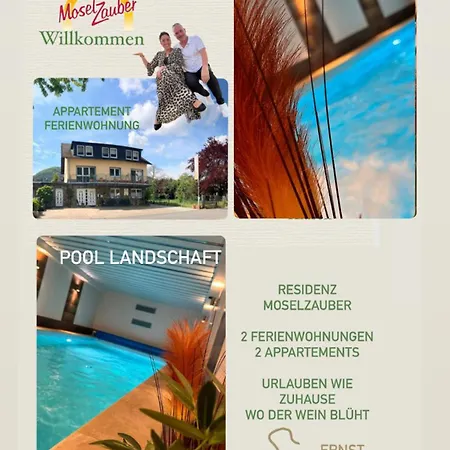 Appartamento Residenz Moselzauber - Mit Pool Landschaft *