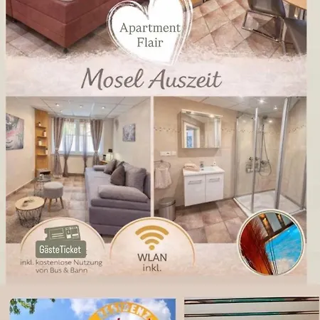 Apartman Residenz Moselzauber - Mit Pool Landschaft Ernst