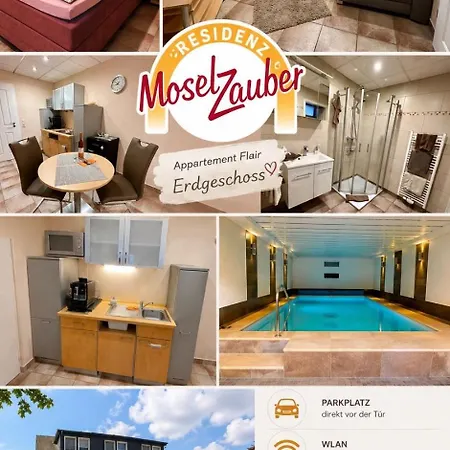 Residenz Moselzauber - Mit Pool Landschaft Ernst