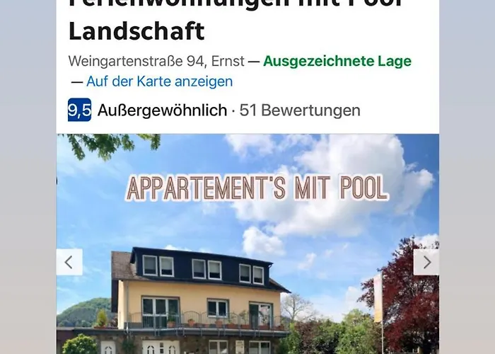 Διαμέρισμα Residenz Moselzauber - Mit Pool Landschaft *