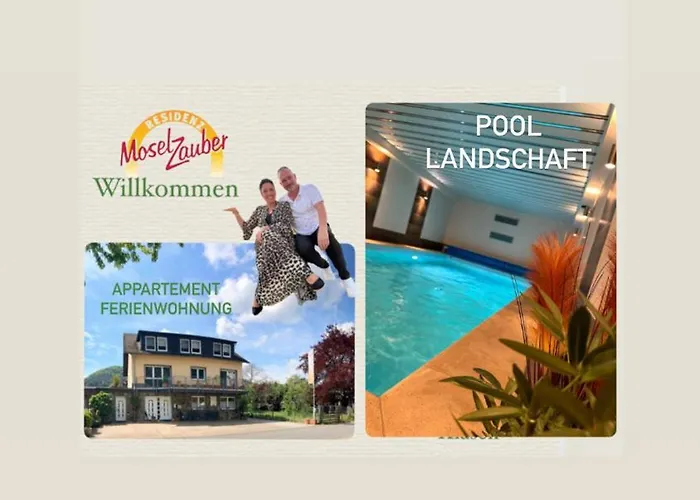 Residenz Moselzauber - Mit Pool Landschaft *